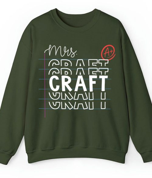 Personalized Teacher Name Teacher Sweatshirt