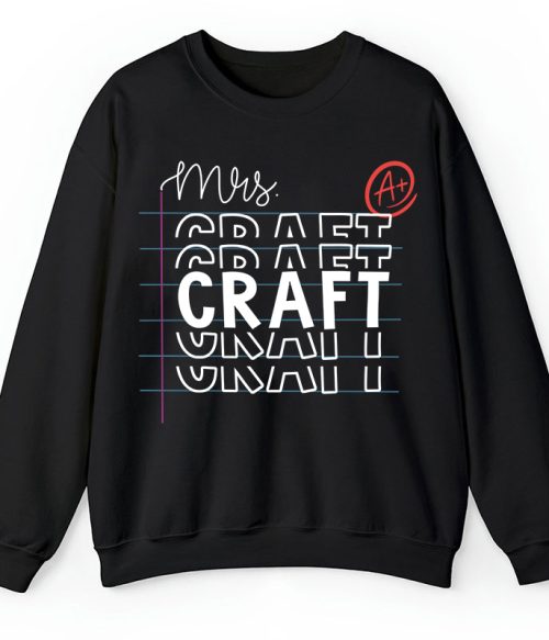 Personalized Teacher Name Teacher Sweatshirt