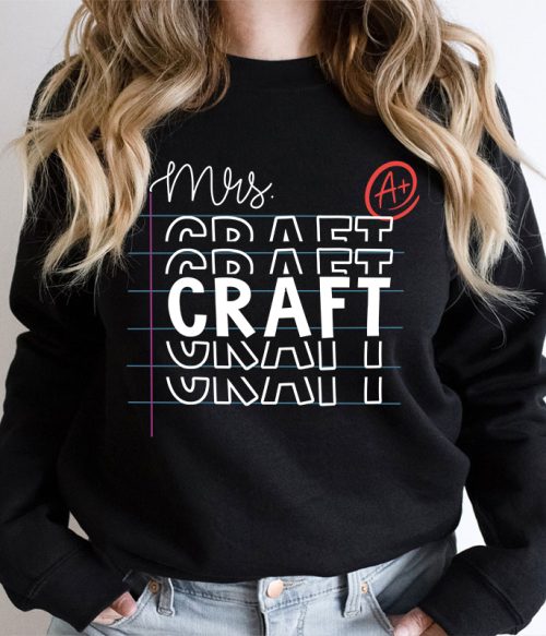 Personalized Teacher Name Teacher Sweatshirt