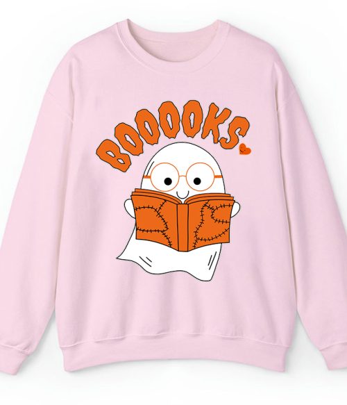Booooks Cartoon Teacher Sweatshirt