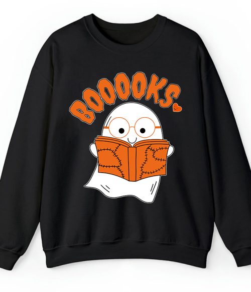 Booooks Cartoon Teacher Sweatshirt