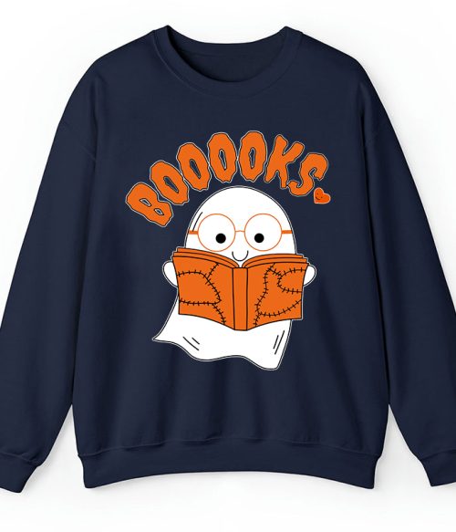 Booooks Cartoon Teacher Sweatshirt