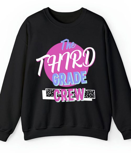 Personalized Grade Crew Teacher Sweatshirt