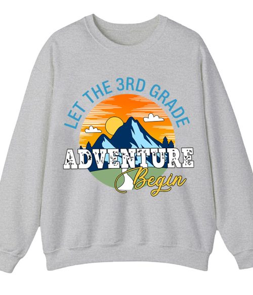 Personalized Let The Adventure Begin Teacher Sweatshirt