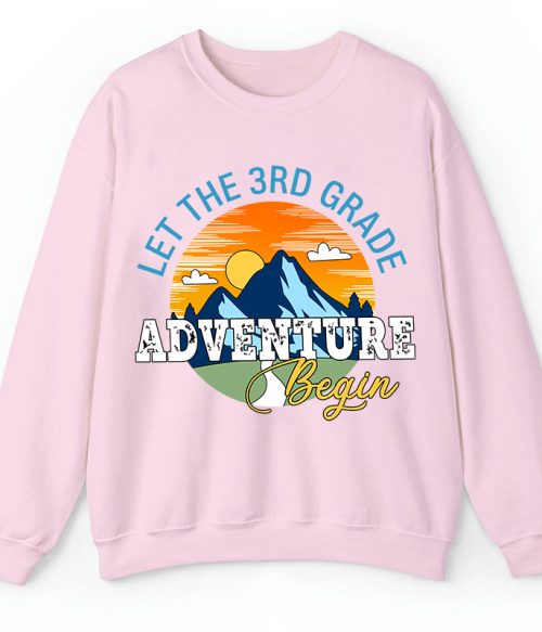 Personalized Let The Adventure Begin Teacher Sweatshirt