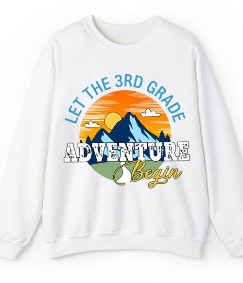Personalized Let The Adventure Begin Teacher Sweatshirt