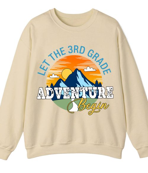 Personalized Let The Adventure Begin Teacher Sweatshirt