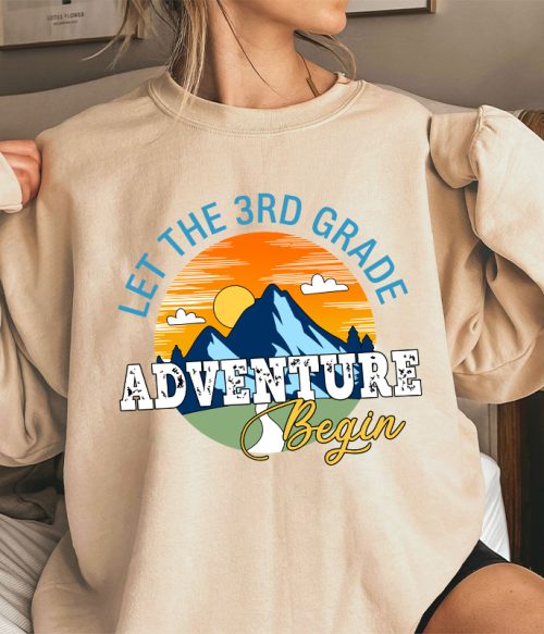 Personalized Let The Adventure Begin Teacher Sweatshirt