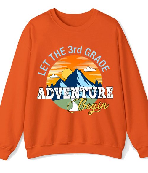 Personalized Let The Adventure Begin Teacher Sweatshirt