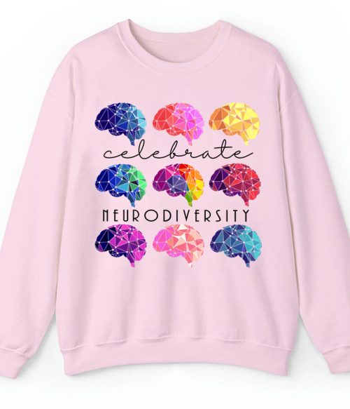 Celebrate Neurodiversity Teacher Sweatshirt