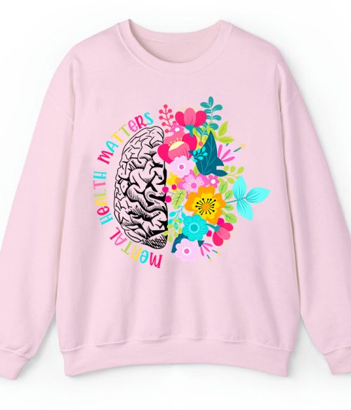 Mental Health Matters Teacher Sweatshirt
