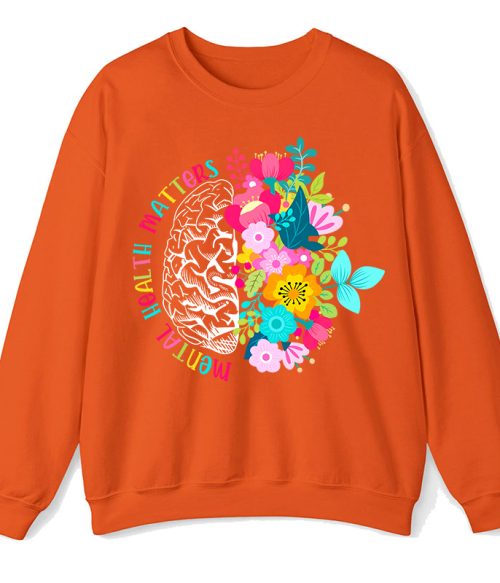 Mental Health Matters Teacher Sweatshirt