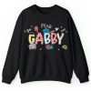 Personalized Name Cartoon Stationery Teacher Sweatshirt
