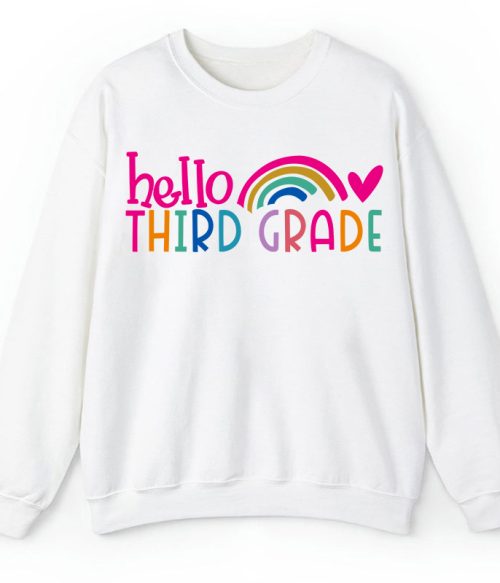 Personalized Hello Teacher Sweatshirt