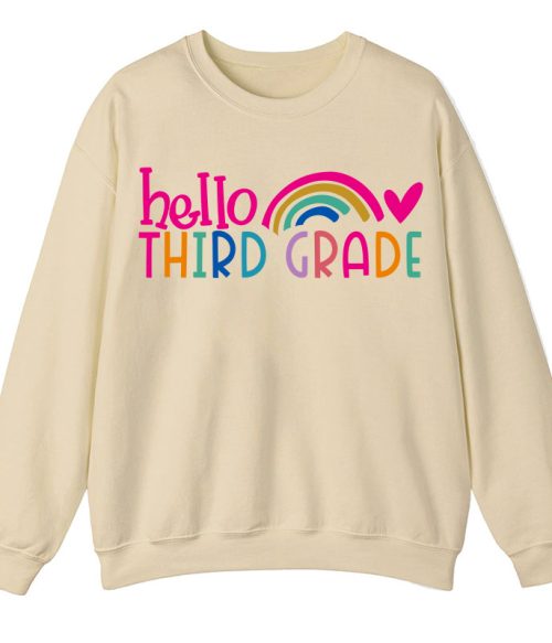 Personalized Hello Teacher Sweatshirt