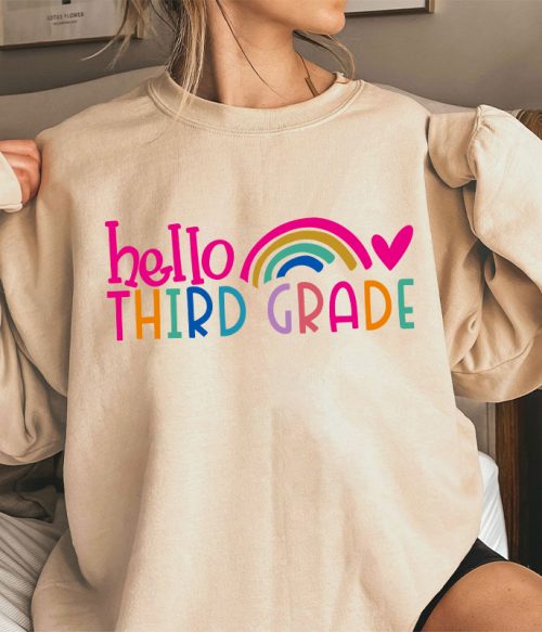 Personalized Hello Teacher Sweatshirt