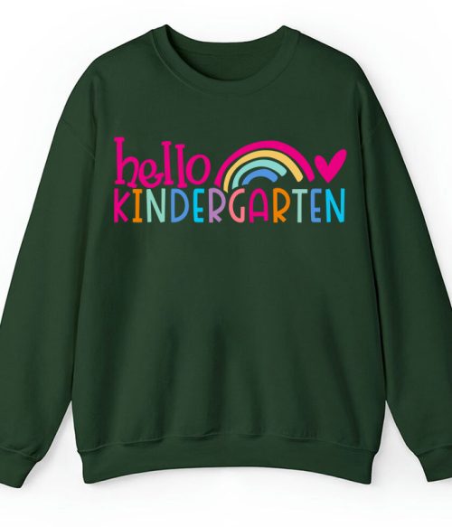 Personalized Hello Teacher Sweatshirt