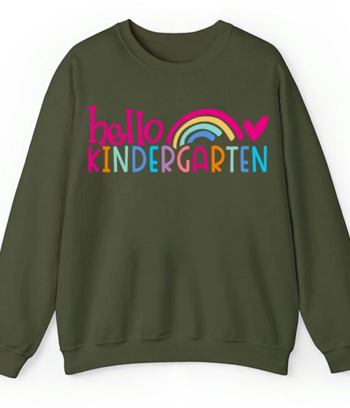 Personalized Hello Teacher Sweatshirt