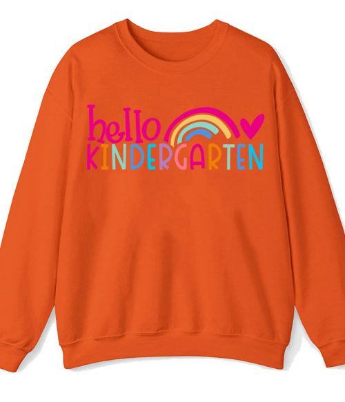 Personalized Hello Teacher Sweatshirt