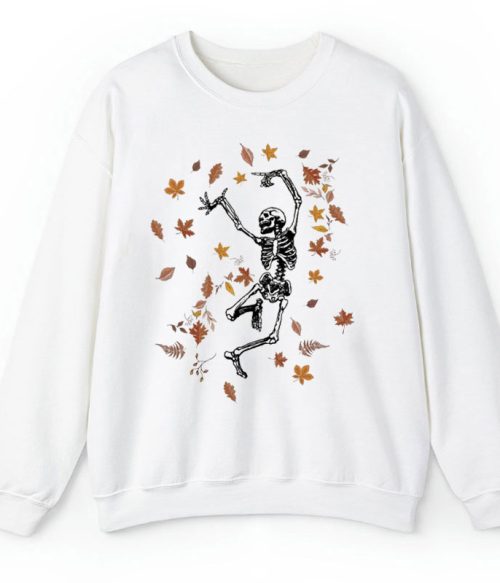 Tis The Season Dancing Skeleton Teacher Sweatshirt
