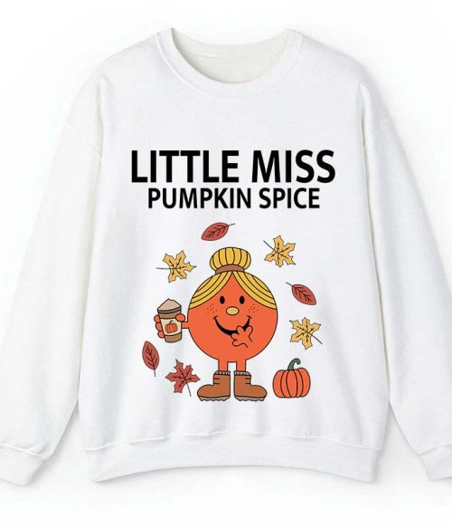 Little Miss Pumpkin Spice Teacher Sweatshirt
