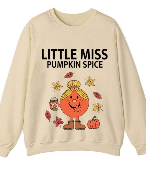 Little Miss Pumpkin Spice Teacher Sweatshirt