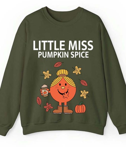 Little Miss Pumpkin Spice Teacher Sweatshirt