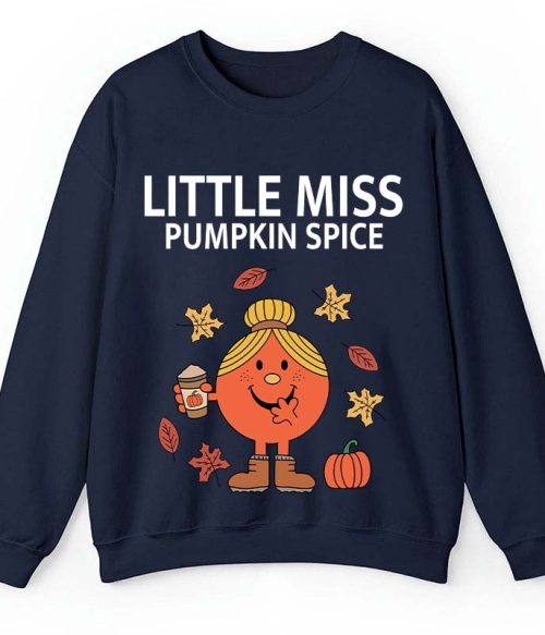 Little Miss Pumpkin Spice Teacher Sweatshirt