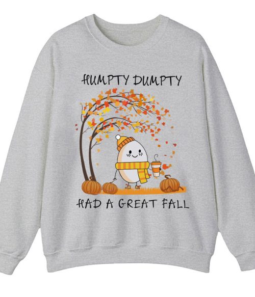 Humpty Happy Autumn Happy Fall Teacher Sweatshirt
