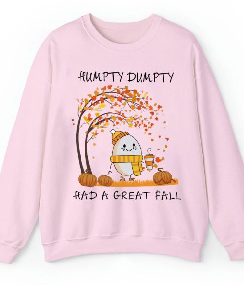 Humpty Happy Autumn Happy Fall Teacher Sweatshirt