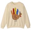 Hand Painted Turkey Teacher Sweatshirt