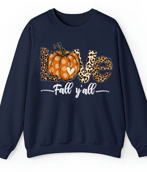 Love Fall You All Teacher Sweatshirt