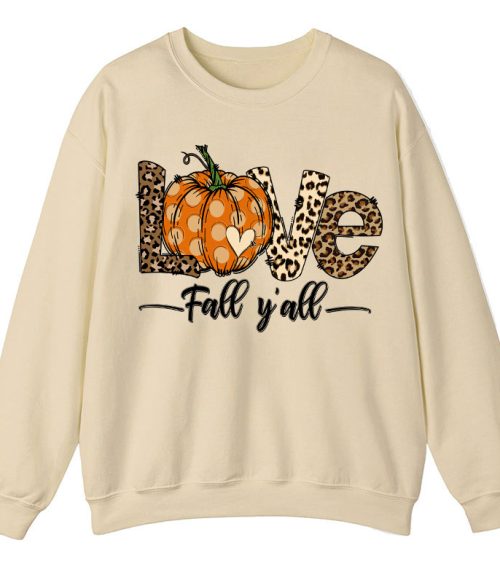Love Fall You All Teacher Sweatshirt