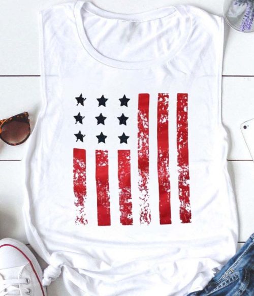 Flag Teacher Tank Top