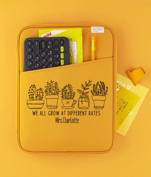 Personalized We All Grow At Differents Rates 13" MacBook Case