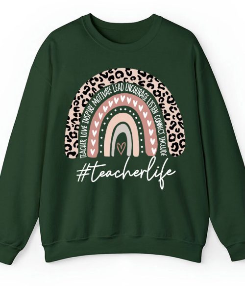 Love Inspire Motivate Lead Teacher Sweatshirt