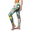 Garden Trip With Caterpillars Teacher Yoga Leggings