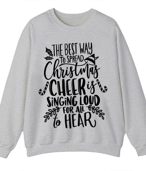 The Best Way To Spread Christmas Teacher Sweatshirt