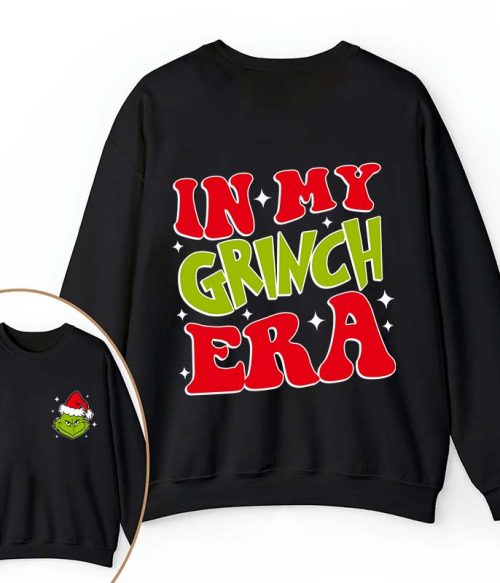 In My Christmas Era Teacher Two Sided Sweatshirt