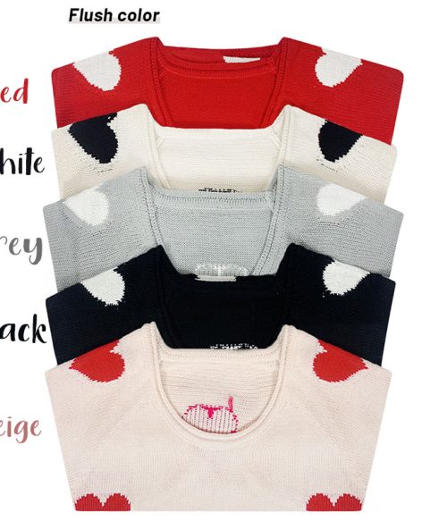 Oversize Love V-neck Sweater