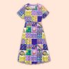 Take Chances Make Mistakes Get Messy Teacher Printed Dress