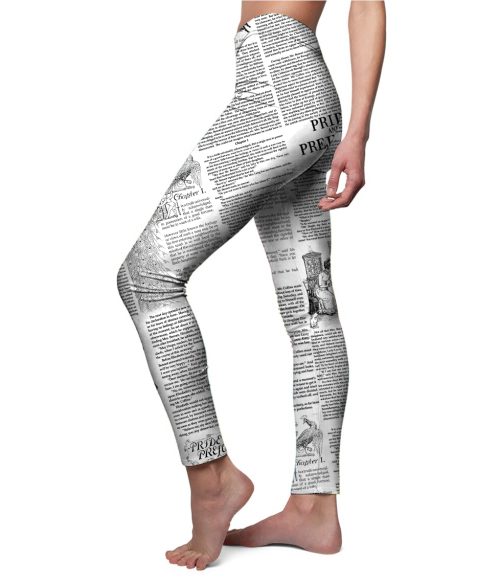 Retro Design Little Women Chapter Teacher Yoga Leggings