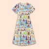 The Smart Cookie The Bad Seed Teacher Printed Dress