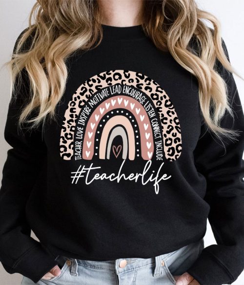 Love Inspire Motivate Lead Teacher Sweatshirt