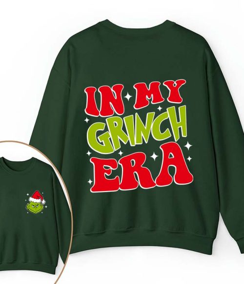 In My Christmas Era Teacher Two Sided Sweatshirt