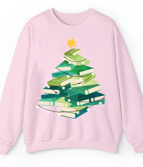 Christmas Book Teacher Sweatshirt