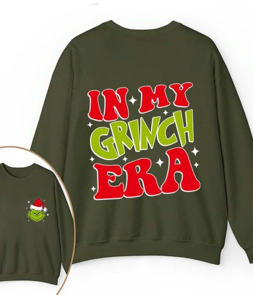 In My Christmas Era Teacher Two Sided Sweatshirt