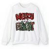 Merry And Bright Christmas Teacher Sweatshirt