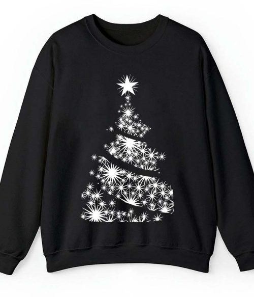 Shining Stars Christmas Tree Teacher Sweatshirt