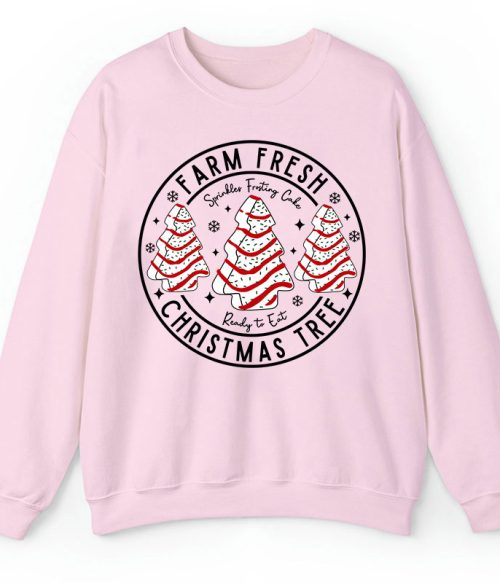 Farm Fresh Christmas Tree Teacher Sweatshirt
